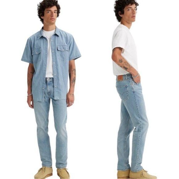 Levi's Men's 510 Skinny Fit Stretch Jeans Light Blue 30x32‎ - Picture 1 of 10